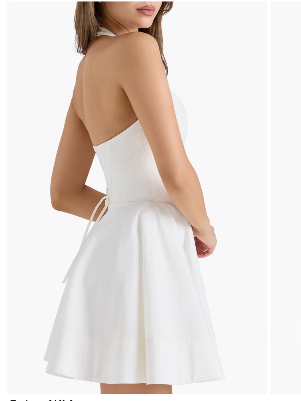 HOUSE OF CB SASHA
White Halter Neck Mini Dress fit and flare
SIZE XS 269 HoCo - Picture 4 of 14
